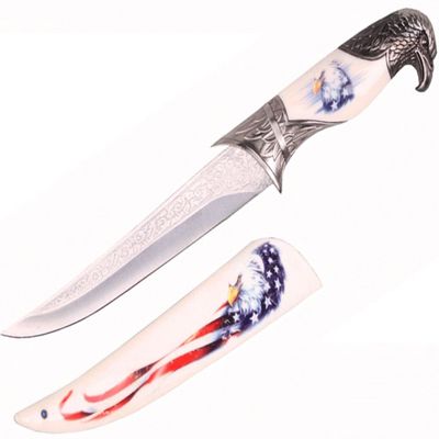 ASR Outdoor 3.5" Patriotic Bald Eagle Decorative Knife