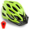 Bike Helmet Men Women, Shinmax Bicycle Helmet with Rear Light and Detachable Sun Visor Backpack,Lightweight Mountain Bike Helmet Size Adjustable Cycling Helmet for Adults Youth Road Bike Helmet view 1