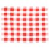 Sunshine Joy Gingham Checker Bandana 22x22 Inches - Red view 1