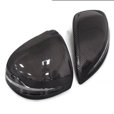Eppar New Carbon Fiber Mirror Cover 2PCS for Mercedes Benz S-Class Coupe C217 2014-2017 (Replacement Glossy 2PCS)