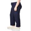 Alfred Dunner Womens Allure Slimming Petite Short Stretch Pants - Modern Fit, Figure Flattering Style, Contoured Cut, Navy, 10P view 3