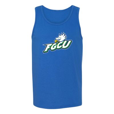 UGP Campus Apparel Florida Gulf Coast Primary Logo Mens Tank Top (3X-Large - Royal Blue)