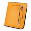 AINIMOER Small Leather Wallet for Women, Ladies Credit Card Holder RFID Blocking Women's Mini Bifold Pocket Purse, Yellow view 1