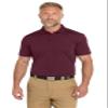 CornerStone Unisex Select Lightweight Snag-Proof Polo | Collared Shirt for Men & Women, Casual Fit Top for Work, Golf & Tennis, Polos/Knits, Maroon, S view 1