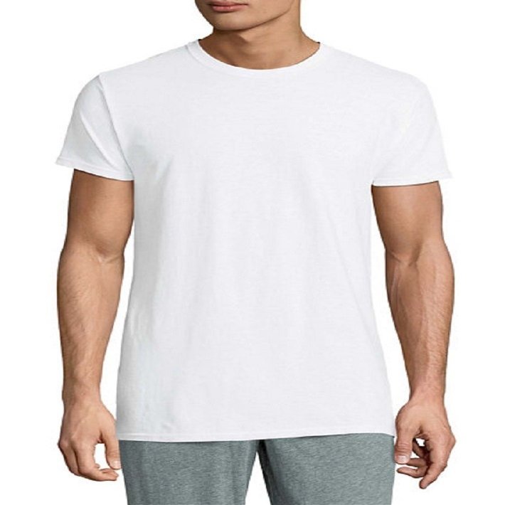 Fruit of The Loom Men's 2pk Breathable Cotton Micro-mesh Crew Underwear, White, Small