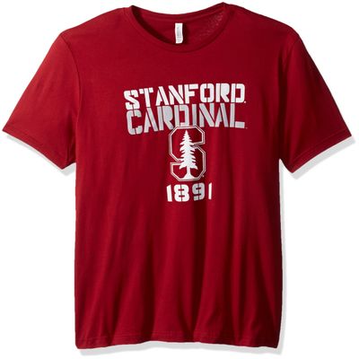 NCAA Stanford Est Stack Jersey Short Sleeve T-Shirt, Cardinal,XX-Large