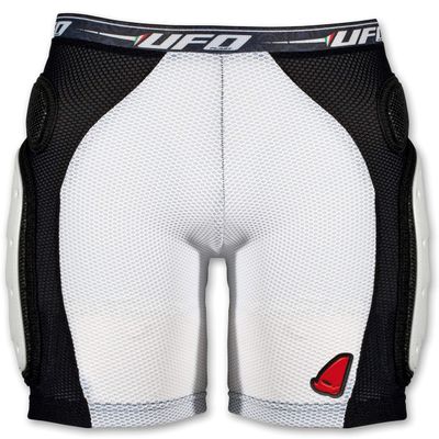 UFO PLAST PI06281 Made in Italy Plastic Padded Shorts/Size: XS/Color: Black