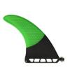 UP SURF Longboard Fins, Fiberglass+Honeycomb+Carbon, Professional Surfboard Fins (Green, 8 inch) view 2