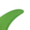 UP SURF Longboard Fins, Fiberglass+Honeycomb+Carbon, Professional Surfboard Fins (Green, 8 inch) view 4