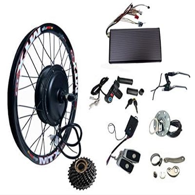 NB POWER 24" 3000W Electric Bike Conversion Kit with 48/60/72V 3000W Brushless DC Motor/E-Bike Conversion Kit (24inch Rear)