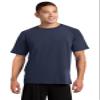 SPORT-TEK Unisex Ultimate Performance Crew | Lightweight Athletic T-Shirt for Men & Women, Spring & Summer Gym Fashion True Navy view 1