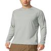 baleaf Men's UPF 50+ Sun Protection Shirts Long Sleeve 01-Gray 3XL view 1
