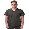 Sivvan Unisex Scrubs - V-Neck Scrub Top - S8304 - Charcoal - XXS view 1
