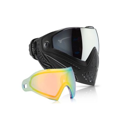 Dye i5 Paintball Goggle (Onyx with Northern Lights Thermal Lens Combo)