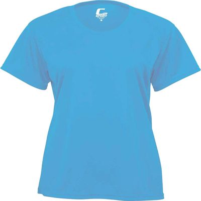 Badger Sports C2 Ladies' Tee Columbia Blue Small