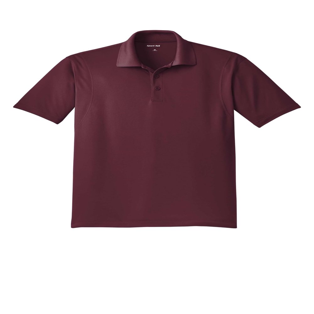 SPORT-TEK Unisex Tall Micropique Sport-Wick Polo Maroon