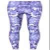 Sister Amy Women's Digital Animal Printed Ankle Elastic Tights Legging Purple Flower US M view 1