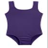 City Threads Girls One Piece Swimsuit UPF 50+ Comfortable Durable Soft Made in USA, Purple, 9-12 Months view 1