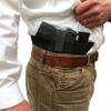AlphaHolster Side Draw Belly Band Gun Holster for Left or Right Hand Draw Concealed Carry (X-Large White) view 3