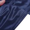 FEESHOW Men's Shiny Low Rise Bikini Briefs Bulge Pouch Cheeky Underwear Swimwear Dark Navy Large (waistline:28.0-38.5") view 4