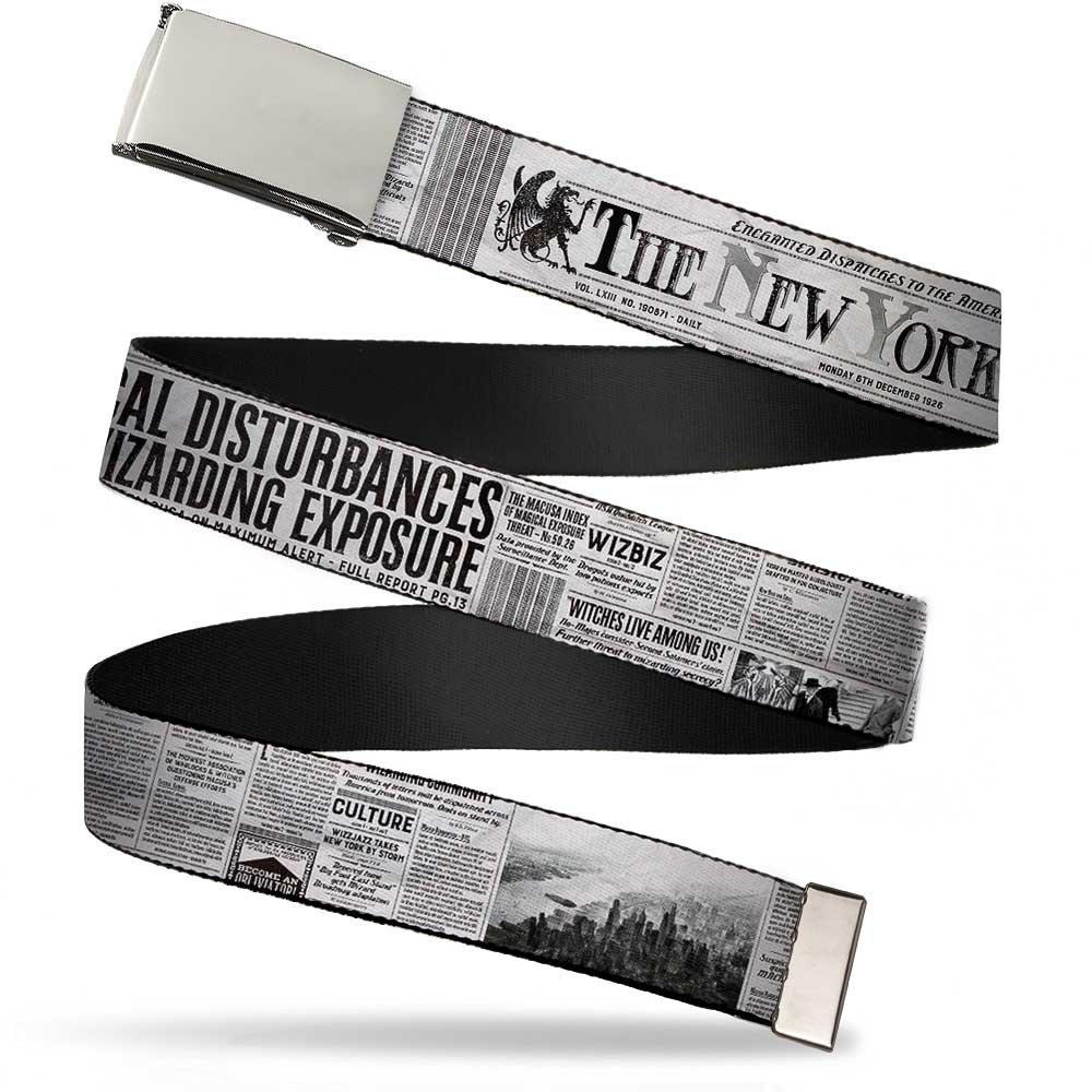 Buckle-Down Web Belt Fantastic Beasts 1.0"