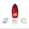 CPR Savers & First Aid Supply CPR Backpack Face Shield Mask Keychain Kit with Gloves and Cleaning Wipe for CPR Training and Rescue (Orange) view 2
