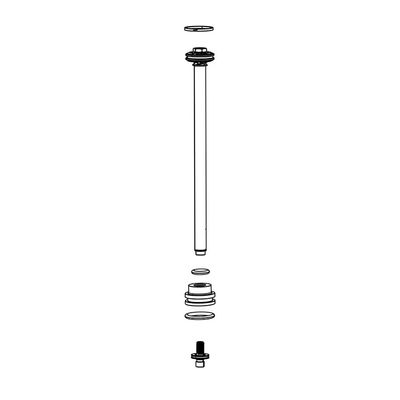 RockShox Motion Control Rebound Damper with Shaft Bolt and Seal Head, Revelation RC A1 (2018-2019)
