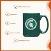 Heritage Pewter Michigan State Spartans 15 oz. Coffee Mug | Mug for Coffee, Beverages | Intricately Crafted Metal Pewter Inlay view 4