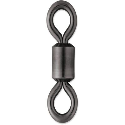Black SS Rolling Swivel #6