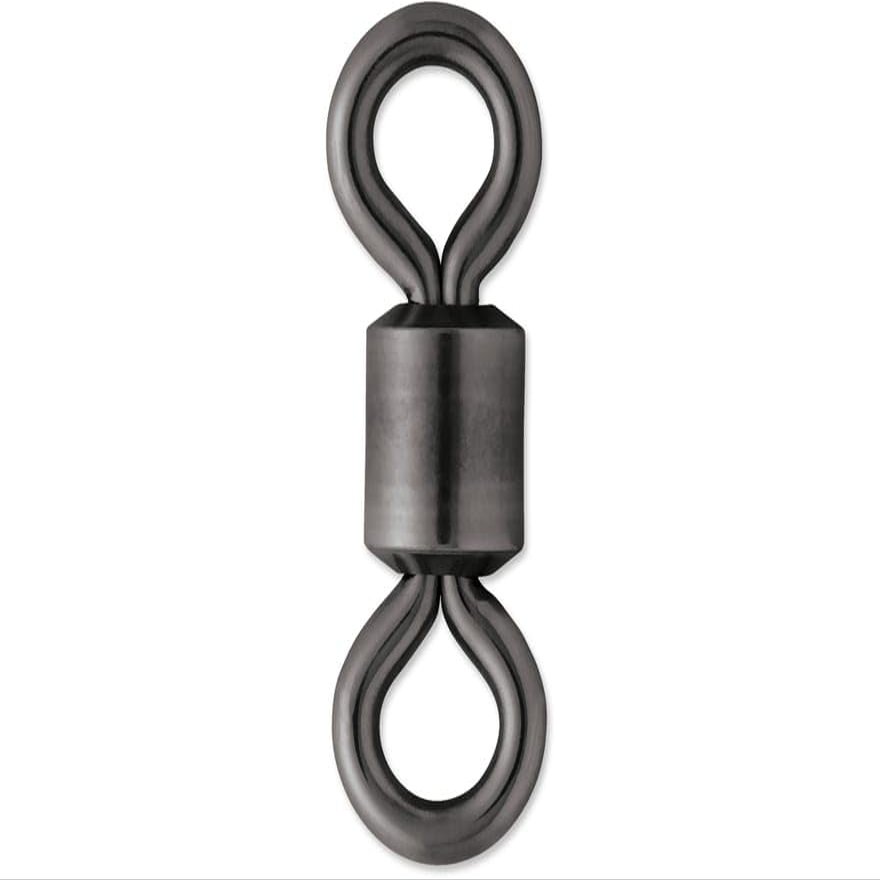 Black SS Rolling Swivel #6