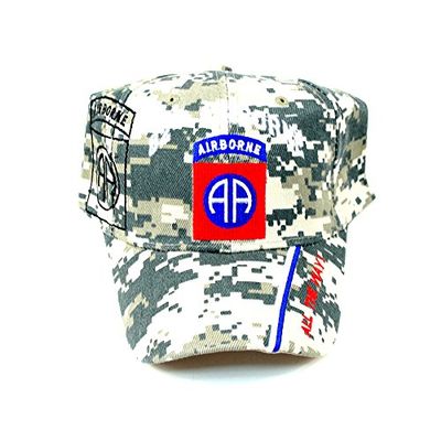 82nd Airborne "All The Way" Shadow Hat, Camo