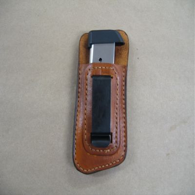 Azula Gun Holsters Lorcin/Cobra 380 Leather IWB Inside Waistband Magazine Mag Pouch CCW TAN USA