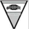 10 INCH Red Pennant Flag OSU Ohio State University Buckeyes Removable Wall Decal Sticker Art NCAA Home Decor 4 inches wide by 10 inches tall