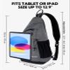 WATERFLY Sling Bag Crossbody Backpack: Over Shoulder Daypack Casual Cross Chest Side Pack view 2