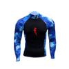 Hammerhead Spearguns - Ambush Long Sleeve Rashguard - HH Camo Blue - 3X-Large view 1