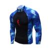 Hammerhead Spearguns - Ambush Long Sleeve Rashguard - HH Camo Blue - 3X-Large view 3