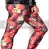 Sister Amy Women's Digital Animal Printed Ankle Elastic Tights Legging Strawberry US M view 4