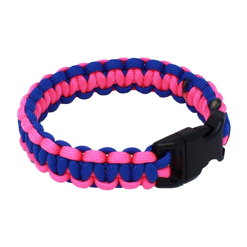 BubbasGarageTv Custom 2 Color Paracord Bracelet - Pick Your Options