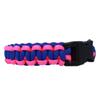 BubbasGarageTv Custom 2 Color Paracord Bracelet - Pick Your Options view 2