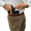 AlphaHolster Side Draw Belly Band Gun Holster for Left or Right Hand Draw Concealed Carry (XXXLarge Beige) view 3