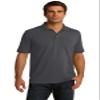 Port & Company Tall 55Ounce Jersey Knit Polo (KP55T) Aquatic Blue, 3XLT view 4