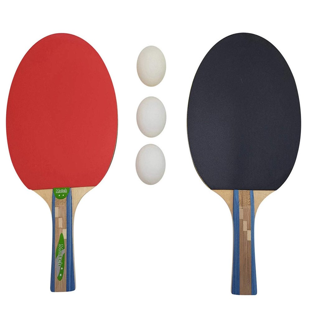 Tunturi Tabletennis Set - Red, One Size