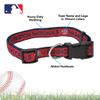 MLB Washington Nationals Licensed PET COLLAR- Heavy-Duty, Strong, and Durable Dog Collar. Available in 29 Baseball Teams and 4 Sizes view 2