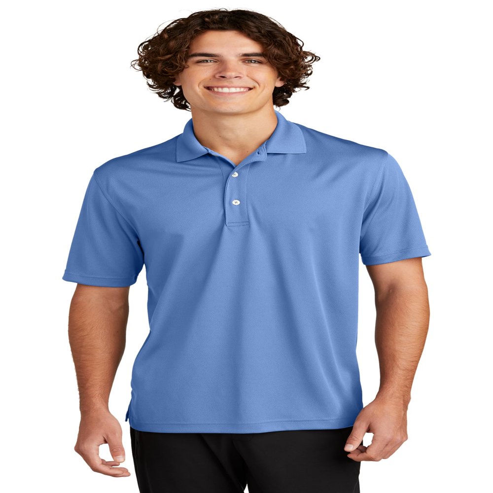 SPORT-TEK Unisex Dri-Mesh Polo | Short Sleeve Collared Shirt for Men & Women, Classic Fit Top for Work, Tennis & Golf