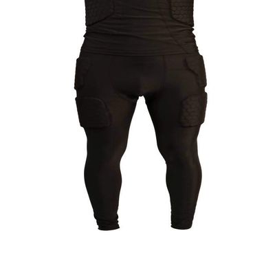 BARNETT FS-07 Compression Pants, 5-Pad Integrated Protection for Football Baseball Basketball Youth & Adult Size XL Black