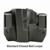 Green & Black USA Flag OWB Holster (Right-Hand, SW Shield 9/40 with TLR6 Laser) view 2