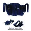 Green & Black USA Flag OWB Holster (Right-Hand, SW Shield 9/40 with TLR6 Laser) view 3