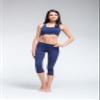 Ecofabric Yoga Crop Tank Top and Capris 2 Piece Set Ionica by Vivid Spirit (Small) view 2