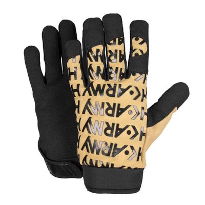 HK Army HSTL Line Full Finger Gloves (Large, Tan)