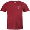 NCAA Stanford Cardinal Sketchbook Comfort Color Short Sleeve T-Shirt, Chili,XX-Large view 1